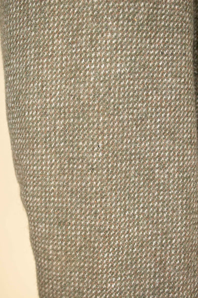 SWEDISH 1940S GREEN AND BROWN SINGLE BREASTED TWEED JACKET BY DAKO KLÄDER. SIZE CA EU 46-48