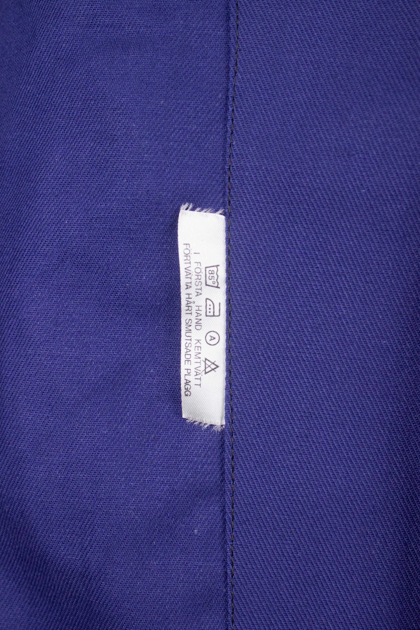 SWEDISH 1960S BLUE DEADSTOCK WORK COAT BY KVALITET. AVAILABLE IN VARIOUS SIZES