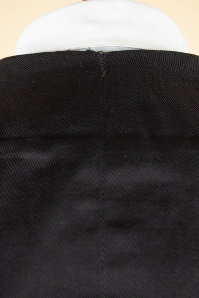 SWEDISH 1924 DARK BLUE BESPOKE JACKET AND WAISTCOAT. SIZE CA EU 44-46