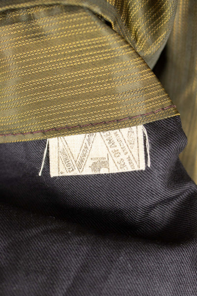 AMERICAN 1950S/1960S GREY CHECKERED SINGLE BREASTED PATCH POCKET TWEED JACKET. SIZE CA EU 48
