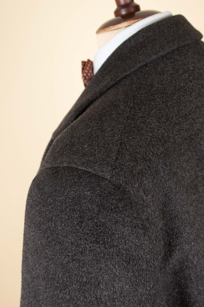 SWEDISH 1947 BESPOKE OVERCOAT FROM AB NORDISKA KOMPANIET. SIZE CA EU 50