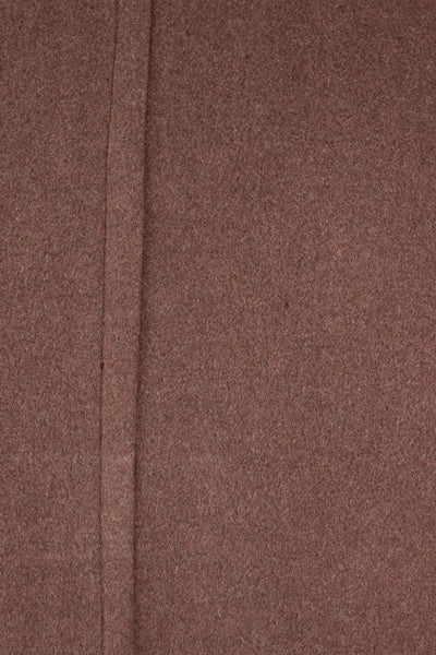 SWEDISH 1940S/1950S CHOCOLATE BROWN DOUBLE BREASTED SUIT BY KABOM. SIZE CA EU 46-48