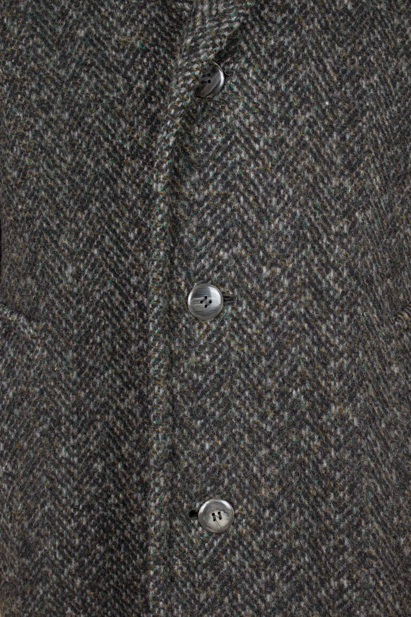 GERMAN 1950S/1960S GREY MOTTLED RAGLAN TWEED COAT BY SCHITTKOW BEKLEIDUNG. SIZE CA EU 48