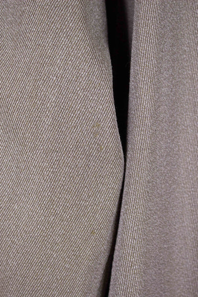 SWEDISH 1930S BROWN-GREY LIGHTWEIGHT SINGLE BREASTED RAGLAN COAT BY RÖDA PANTERN. SIZE CA EU 50