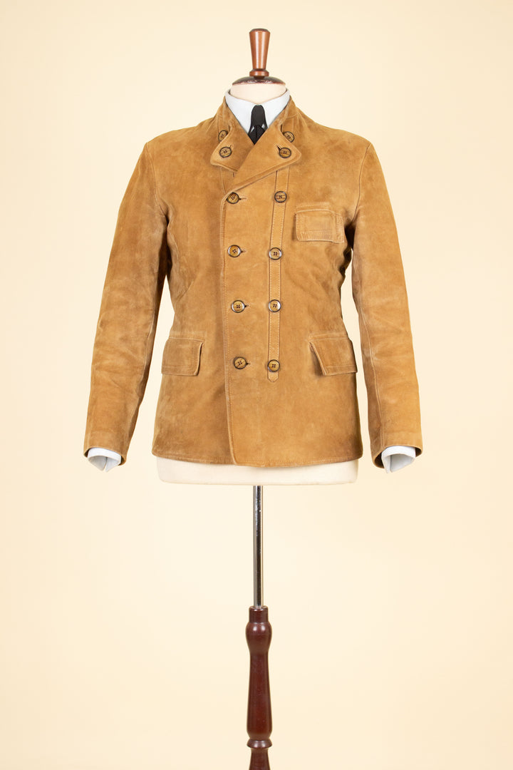 ジャケット・アウター 1950s VTG  ITALY DOUBLE BREASETED COAT Handmade 1950s Double Breasted Long Wool Swing Coat 3239