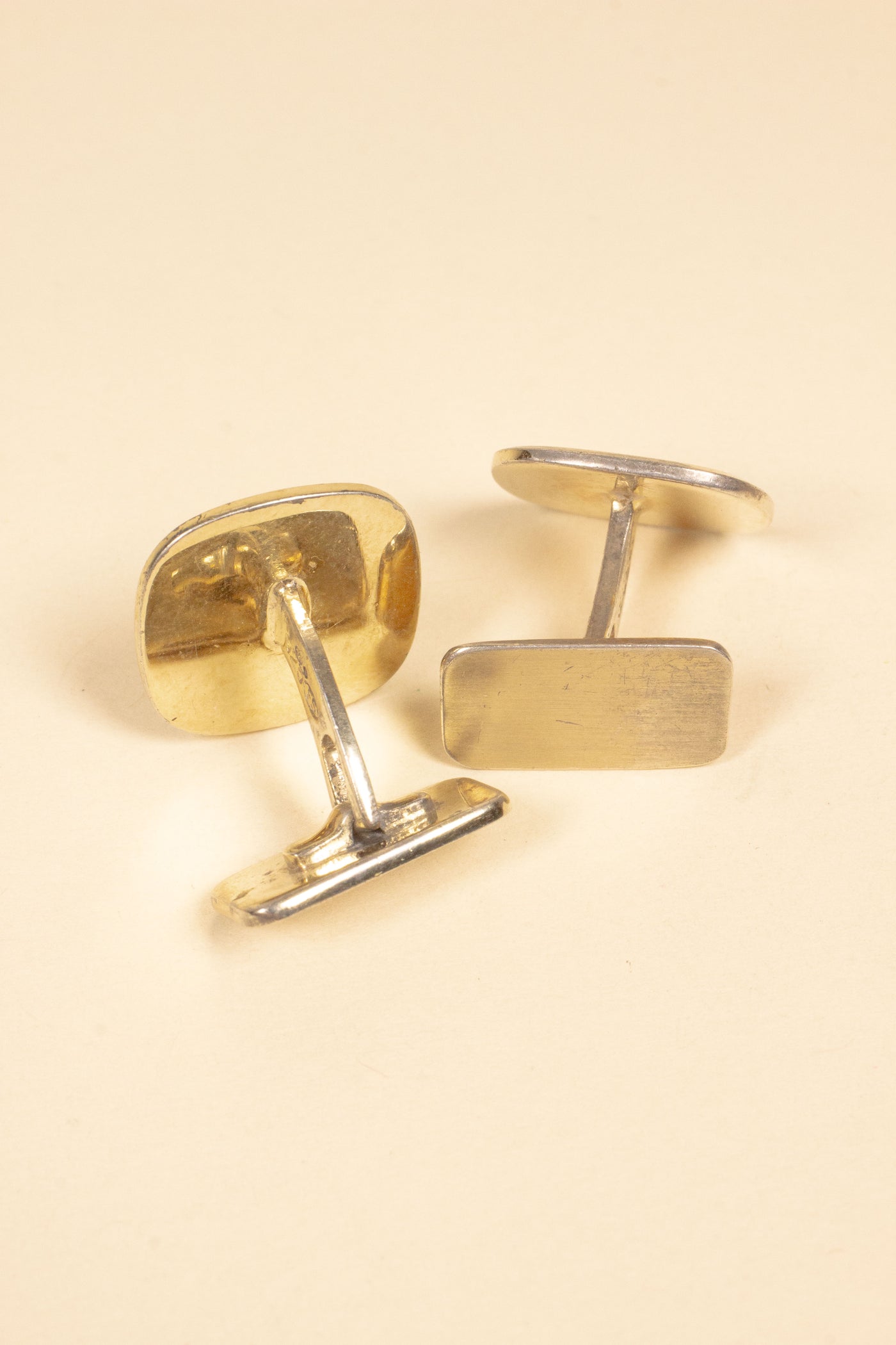1940/1950'S GILDED SILVER CUFFLINKS