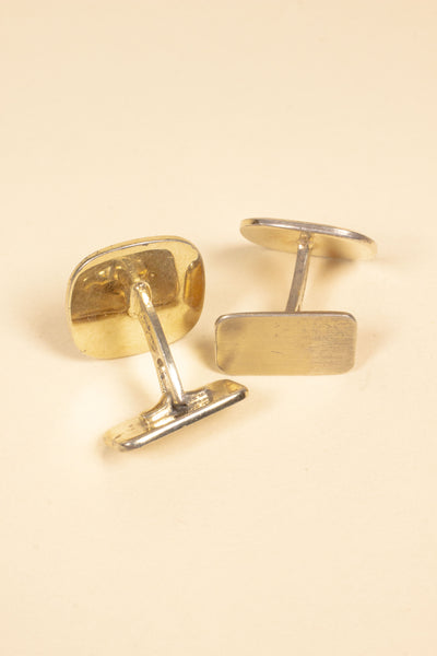 1940/1950'S GILDED SILVER CUFFLINKS