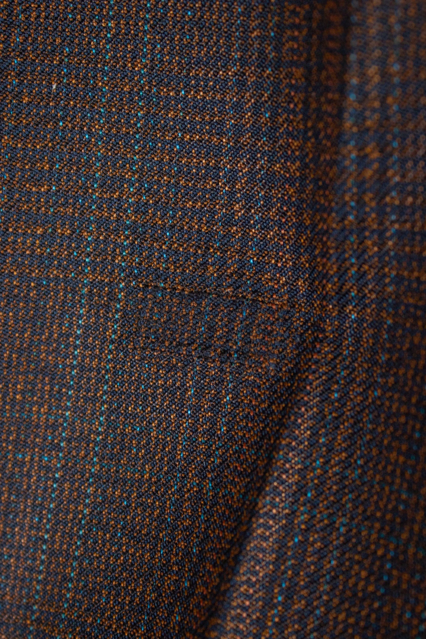 SWEDISH 1960S BROWN SINGLE BREASTED TWO TPIECE SUIT BY RYTTERKVIST. SIZE CA EU 50