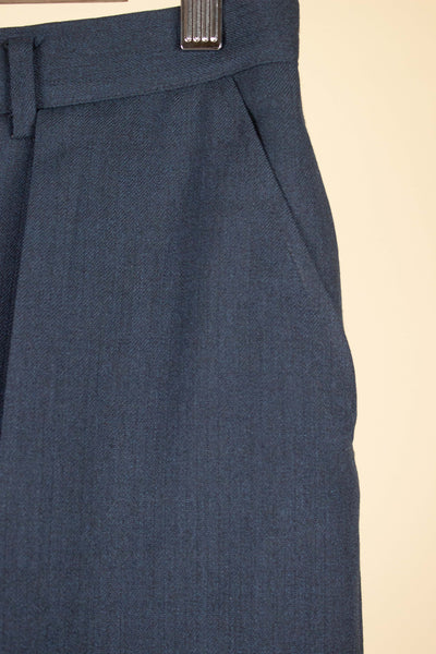 SWEDISH 1950S/1960s BLUE GREY TWO PIECE SINGLE BREASTED SUIT BY WIDENGRENS. SIZE CA EU 50
