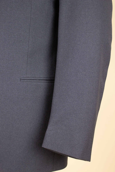 SWEDISH 1950S GREY TWO PIECE SINGLE BREASTED SUIT BY RYTTERQVIST. SIZE CA EU 48