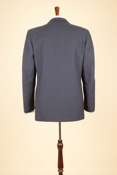 SWEDISH 1950S GREY TWO PIECE SINGLE BREASTED SUIT BY RYTTERQVIST. SIZE CA EU 48