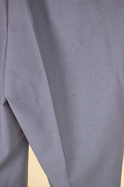 SWEDISH 1940S/1950S GREY TWO PIECE DEADSTOCK SUIT BY FUNKMAN. SIZE CA EU 50