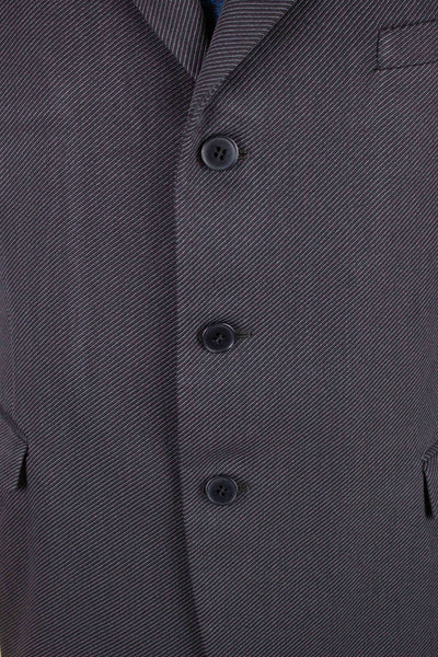 BRITISH 1950S GREY TWO PIECE SINGLE BREASTED SUIT BY BURTON. SIZE CA EU 50