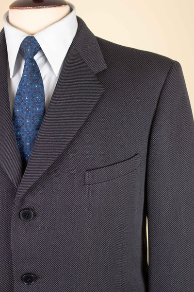 BRITISH 1950S GREY TWO PIECE SINGLE BREASTED SUIT BY BURTON. SIZE CA EU 50