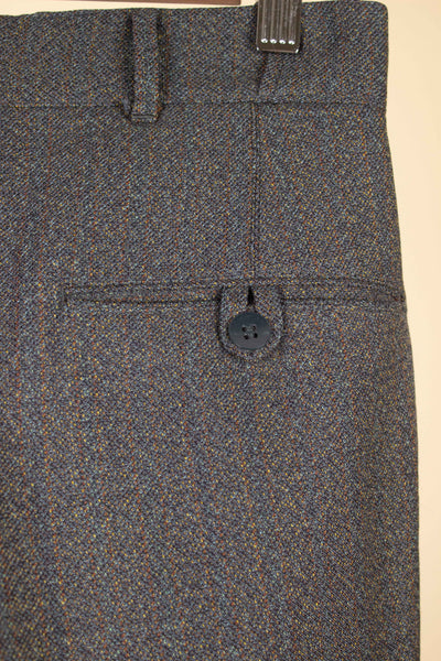 SWEDISH 1960 BESPOKE GREY TWO PIECE SUIT BY PAUL U BERGSTRÖM. SIZE CA EU 46