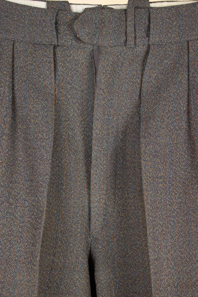 SWEDISH 1960 BESPOKE GREY TWO PIECE SUIT BY PAUL U BERGSTRÖM. SIZE CA EU 46