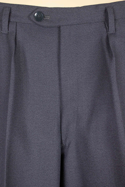 SWEDISH 1950S DEADSTOCK MID GREY TWO PIECE SINGLE BREASTED SUIT BY GULLMAN. SIZE CA EU 44