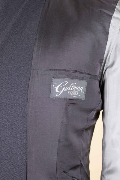 SWEDISH 1950S DEADSTOCK MID GREY TWO PIECE SINGLE BREASTED SUIT BY GULLMAN. SIZE CA EU 44