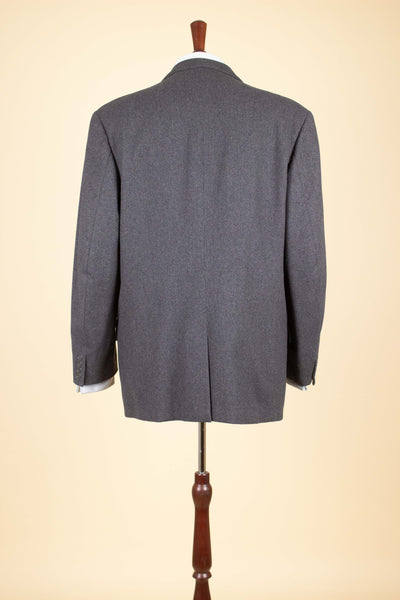SWEDISH 1950S GREY HEAVYWEIGHT TWO PIECE SUIT BY WIDENGRENS. SIZE CA EU 52