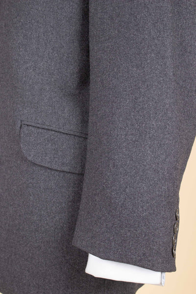SWEDISH 1950S GREY HEAVYWEIGHT TWO PIECE SUIT BY WIDENGRENS. SIZE CA EU 52