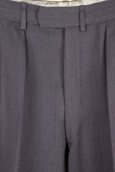 SWEDISH 1957 BESPOKE TWO PIECE MID-GREY SUIT BY ROSENBERGS. SIZE CA EU 48