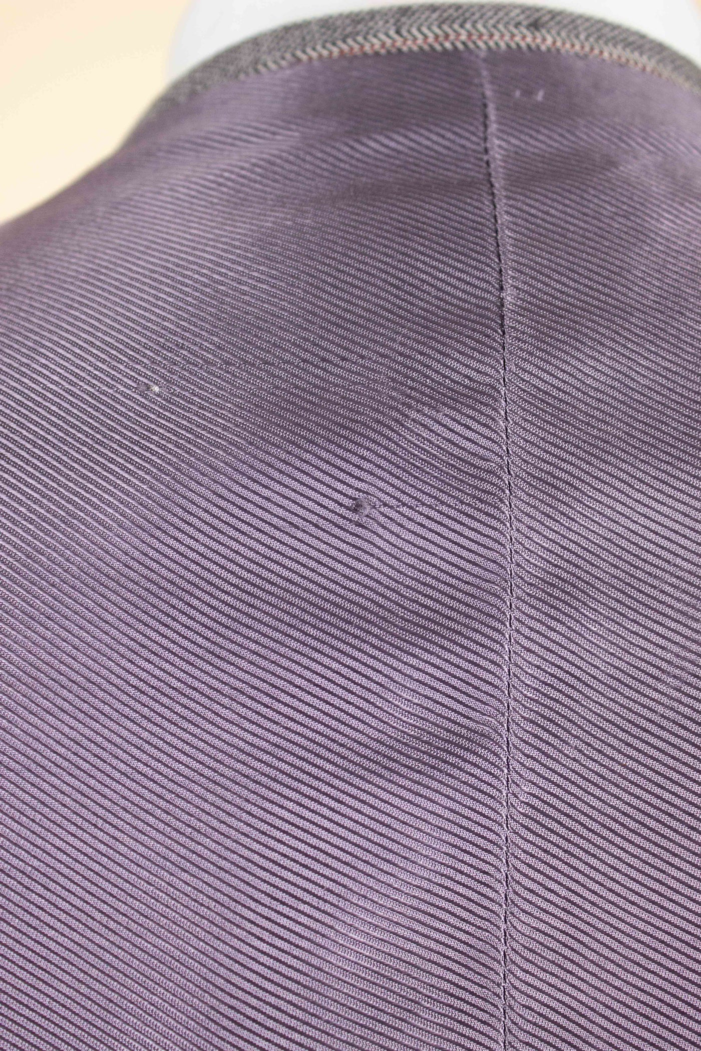 SWEDISH 1940S DEADSTOCK GREY THREE PIECE DOUBLE BREASTED SUIT BY ARS. SIZE CA EU 50