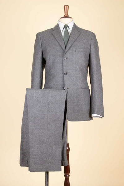 SWEDISH 1950S MID-GREY TWO PIECE SINGLE BREASTED SUIT BY RANG. SIZE CA EU 46