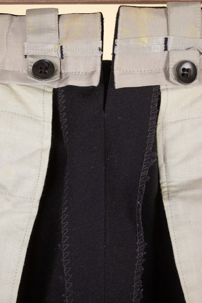 SWEDISH 1940S BLACK THREE PIECE SUIT BY SVENSK-ENGELSKA SKRÄDDERIET. SIZE CA EU 44-46