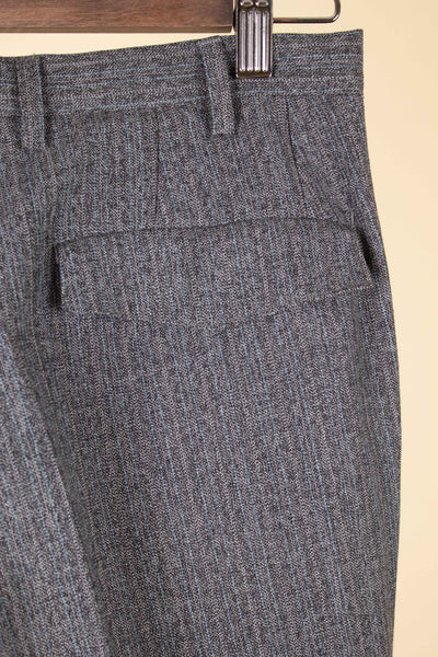 SWEDISH 1960S GREY TWO PIECE SINGLE BREASTED SUIT BY HAGENFELDT. SIZE CA EU 48