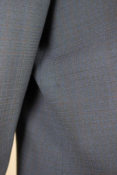 SWEDISH 1950S GREY SINGLE BREASTED TWO PIECE SUIT BY KRISTIANSSON. SIZE CA EU 48