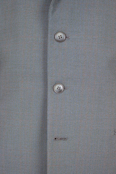 SWEDISH 1950S GREY SINGLE BREASTED TWO PIECE SUIT BY KRISTIANSSON. SIZE CA EU 48