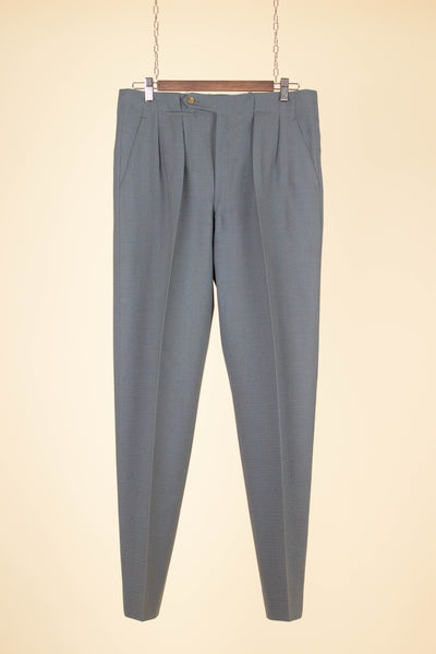 SWEDISH 1950S GREY SINGLE BREASTED TWO PIECE SUIT BY KRISTIANSSON. SIZE CA EU 48
