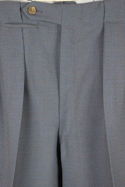 SWEDISH 1950S GREY SINGLE BREASTED TWO PIECE SUIT BY KRISTIANSSON. SIZE CA EU 48