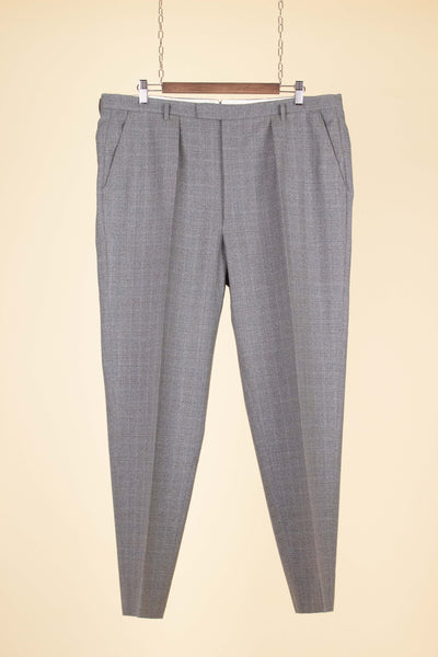 SWEDISH 1960S GREY TWO PIECE SINGLE BREASTED SUIT BY JUNESCO. SIZE CA EU 54
