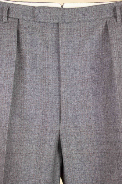 SWEDISH 1960S GREY TWO PIECE SINGLE BREASTED SUIT BY JUNESCO. SIZE CA EU 54