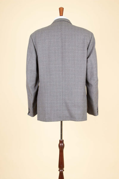 SWEDISH 1960S GREY TWO PIECE SINGLE BREASTED SUIT BY JUNESCO. SIZE CA EU 54