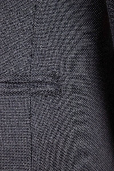 SWEDISH 1940S/1950S GREY TWO PIECE SINGLE BREASTED SUIT. SIZE CA EU 50