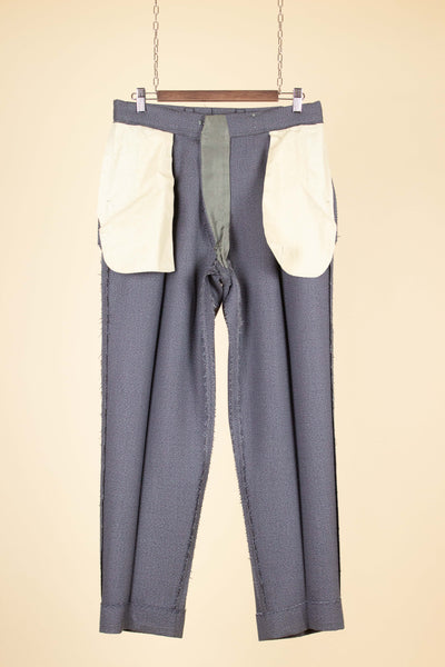 SWEDISH 1960 MEDIUM GREY SINGLE BREASTED TWO PIECE BESPOKE SUIT BY OLSSONS. SIZE CA EU 50-52