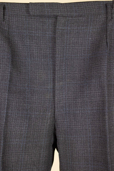 SWEDISH 1960S GREY CHECKERED TWO PIECE SUIT BY SCHLASBERGS. SIZE CA EU 50
