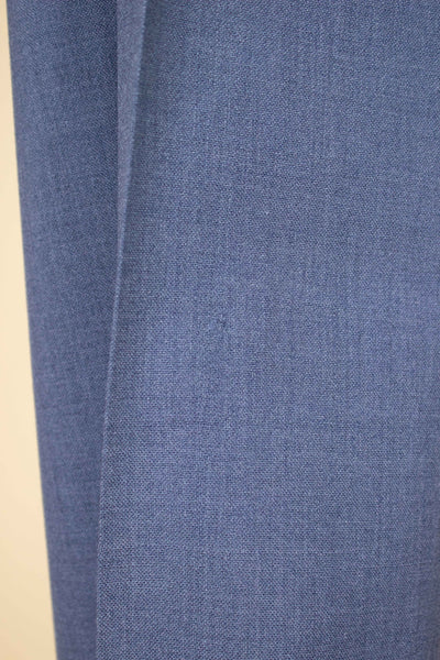 SWEDISH 1940S/1950S LIGHT BLUE TWO PIECE SINGLE BREASTED SUIT BY MASTERHAND. SIZE CA EU 46-48