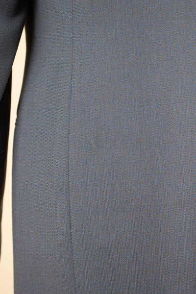 SWEDISH 1950S GREY TWO PIECE SINGLE BREASTED DEADSTOCK SUIT BY SIR. SIZE CA EU 48-50