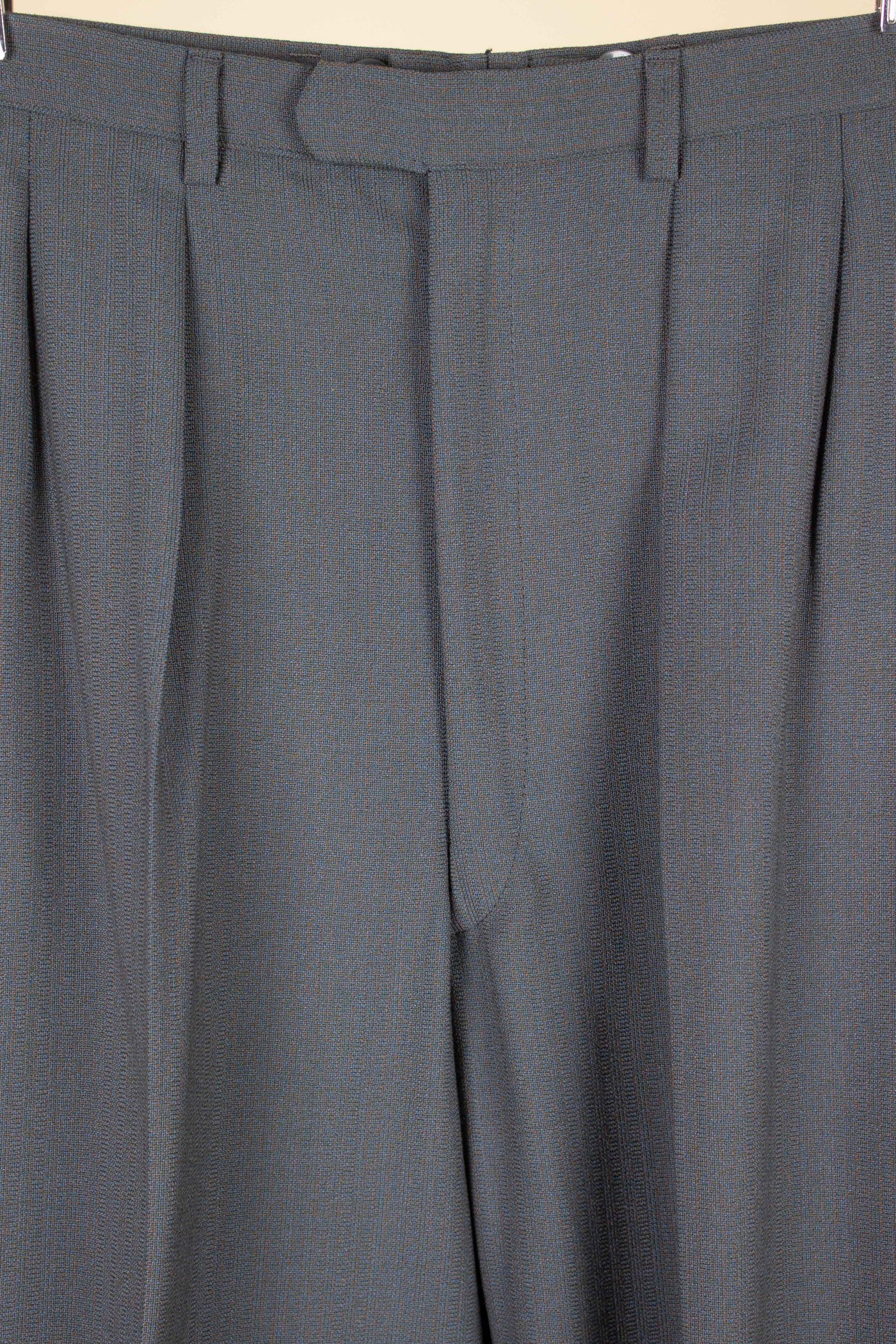 SWEDISH 1950S GREY TWO PIECE SINGLE BREASTED DEADSTOCK SUIT BY SIR. SIZE CA EU 48-50