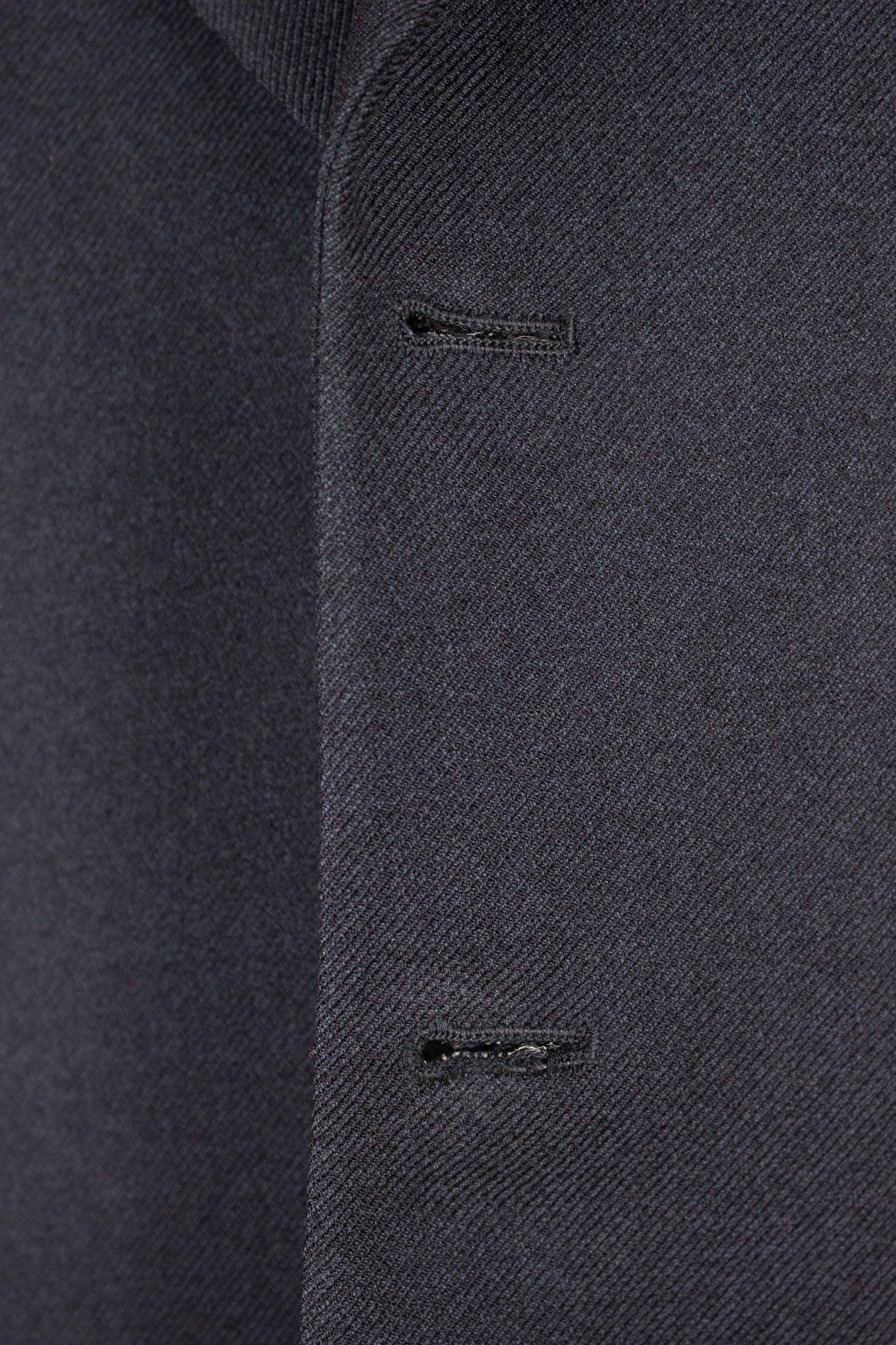 SWEDISH 1940S/1950S DARK GREY TWO PIECE SINGLE BREASTED SUIT BY KABOM. SIZE CA EU 50
