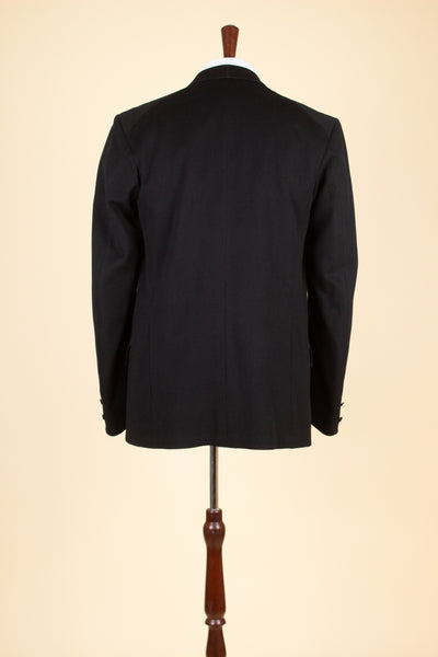 SWEDISH LATE 1800S/EARLY 1900 BLACK THREE PIECE SUIT BY A.B. AXEL KARLSON & CO. SIZE CA EU 46-48