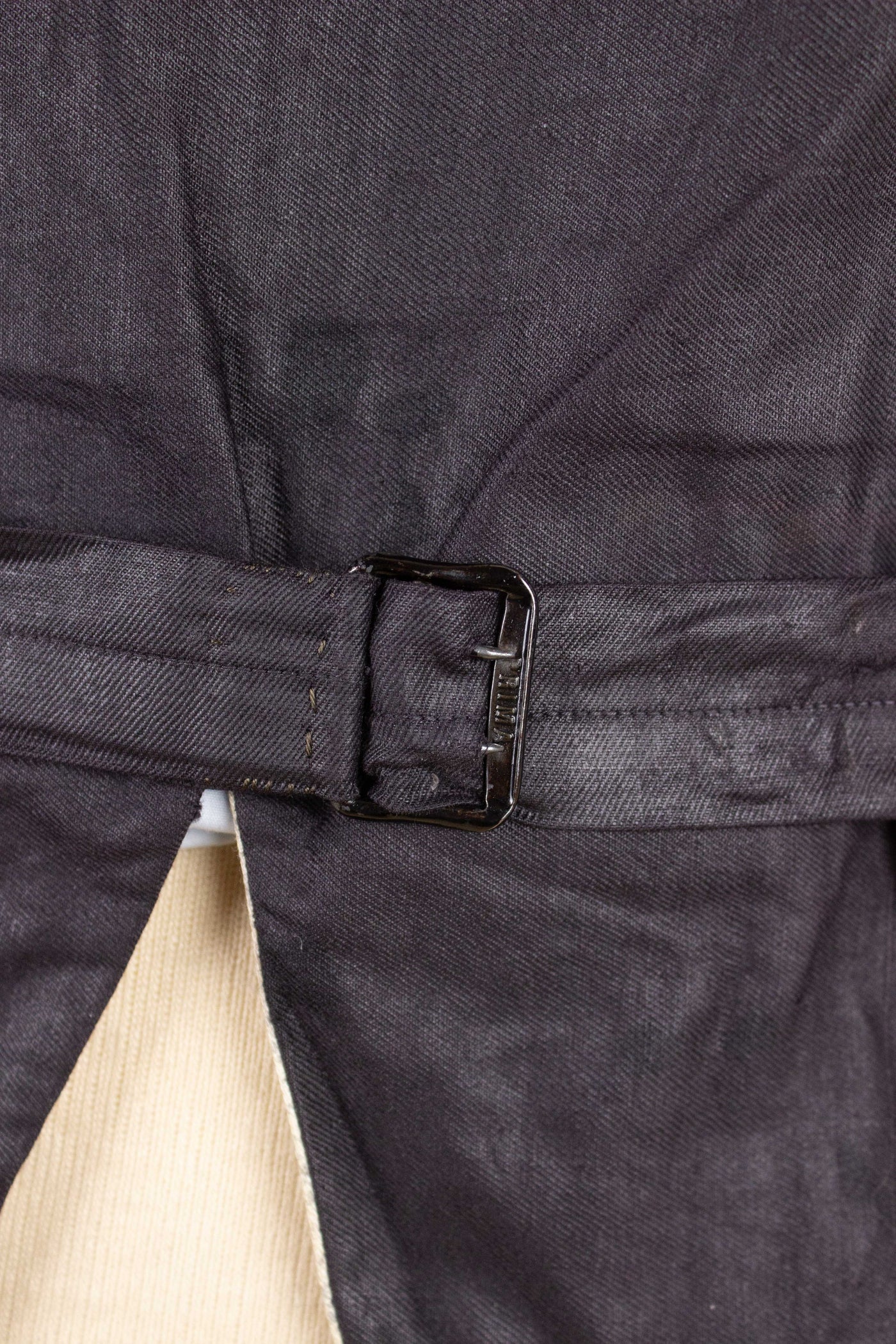SWEDISH LATE 1800S/EARLY 1900 BLACK THREE PIECE SUIT BY A.B. AXEL KARLSON & CO. SIZE CA EU 46-48