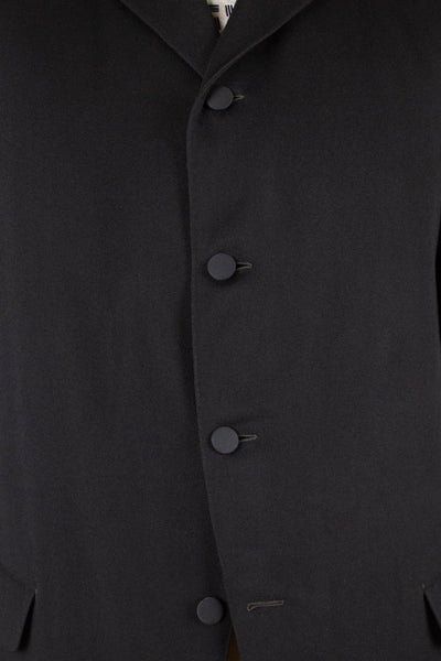 SWEDISH LATE 1800S/EARLY 1900 BLACK THREE PIECE SUIT BY A.B. AXEL KARLSON & CO. SIZE CA EU 46-48