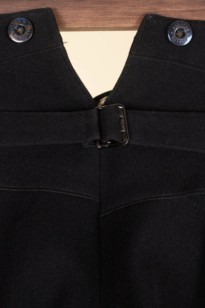 SWEDISH LATE 1800S/EARLY 1900 BLACK THREE PIECE SUIT BY A.B. AXEL KARLSON & CO. SIZE CA EU 46-48