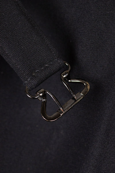 SWEDISH LATE 1800/EARLY 1900 BLACK THREE PIECE SINGLE BREASTED SUIT. SIZE CA EU 46-48