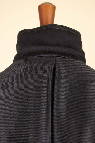SWEDISH LATE 1800/EARLY 1900 BLACK THREE PIECE SINGLE BREASTED SUIT. SIZE CA EU 46-48