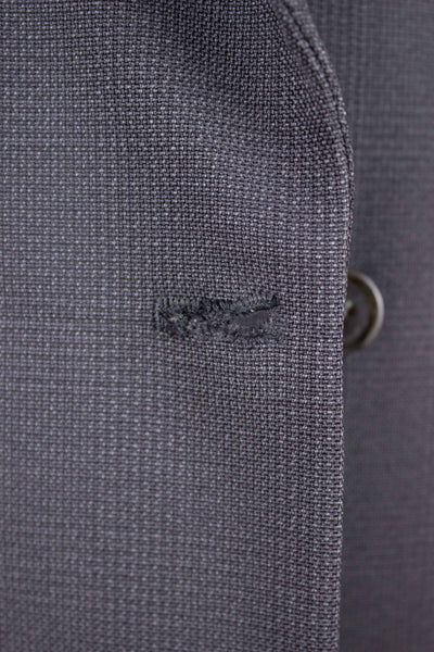 SWEDISH 1940S/1950S GREY PRINCE OF WALES CHECK TWO PIECE SUIT BY ÖRNKLÄDER. SIZE CA EU 50-52